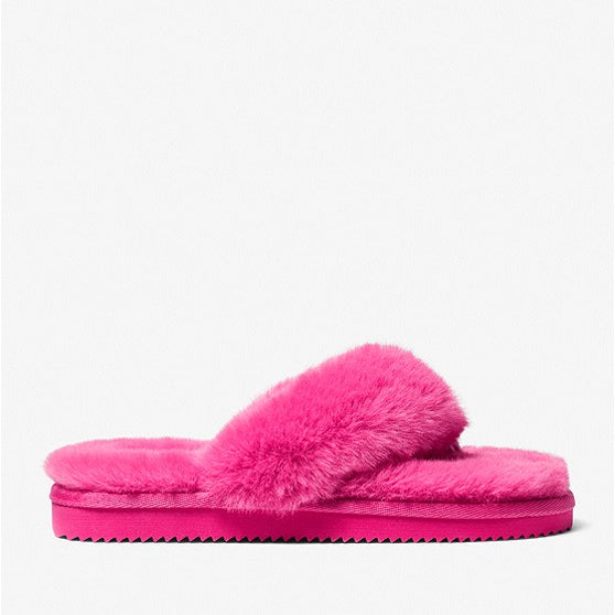 2025 Comfortable Outdoor Sandals Winter Warm Faux Fur Slippers Breathable EVA Insole Anti-Slip Plush Wool Material