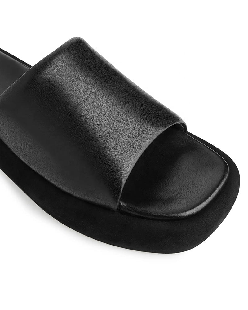 Fashion Outdoor Summer Beach Sliding Sandal New Oem Custom Logo Designer Eva Platform Flat Slides Slippers for Women and Ladies