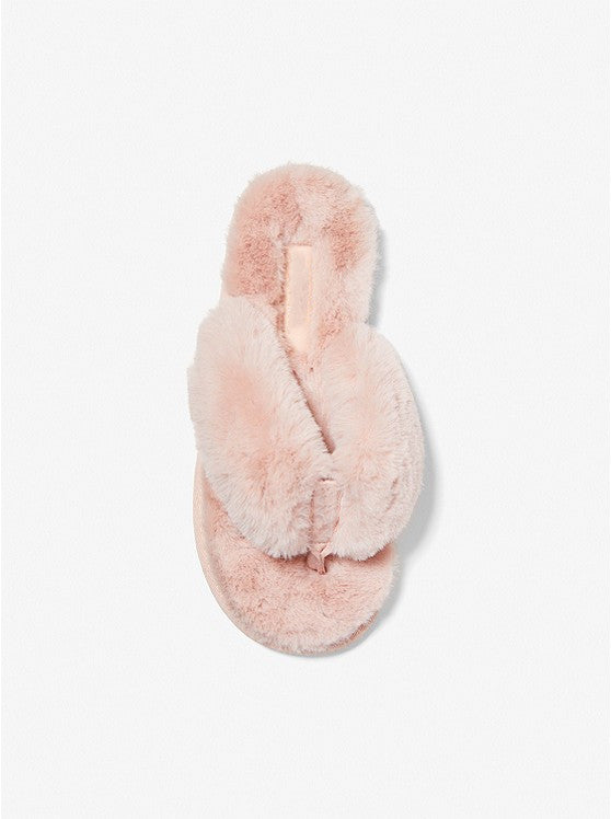 2025 Comfortable Outdoor Sandals Winter Warm Faux Fur Slippers Breathable EVA Insole Anti-Slip Plush Wool Material
