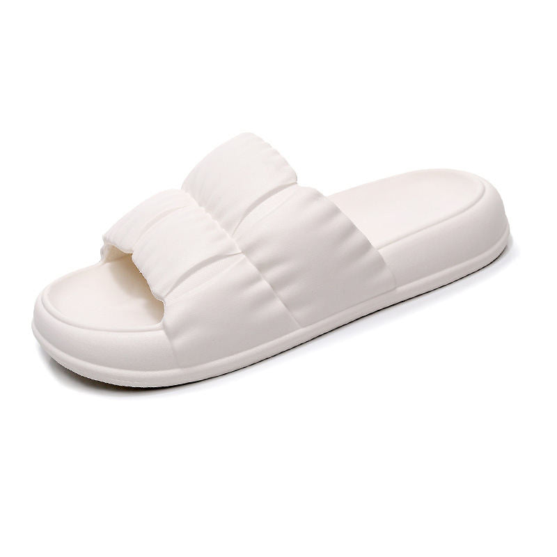 2025 Shoes Flower Shape Summer Comfortable Women Slippers Soft Cloud Light Weight Anti Slip EVA Flat Slippers