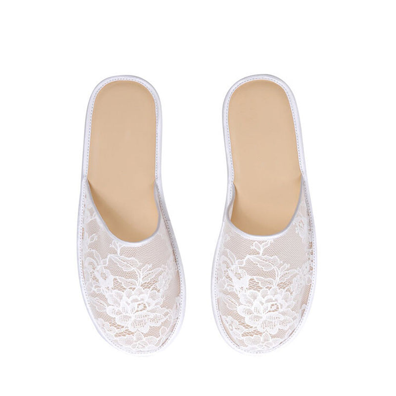 2025 New Arrival Women's Microfiber Slipper Shoes White Color Comfortable Summer Indoor Slippers Ladies Girls Rubber Material