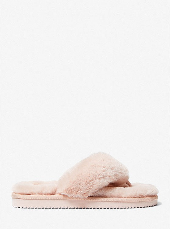 2025 Comfortable Outdoor Sandals Winter Warm Faux Fur Slippers Breathable EVA Insole Anti-Slip Plush Wool Material