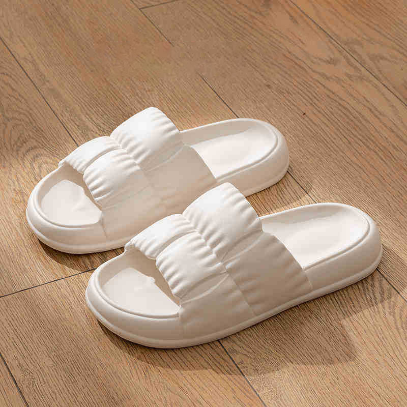 2025 Shoes Flower Shape Summer Comfortable Women Slippers Soft Cloud Light Weight Anti Slip EVA Flat Slippers